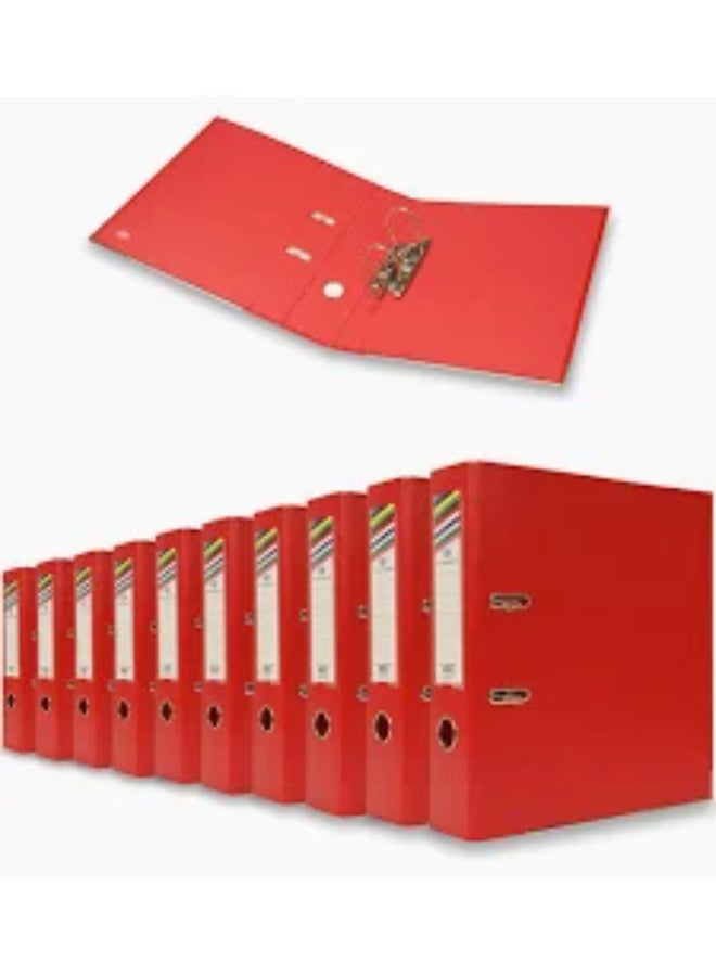 BOX FILE FULL RED PVC FS 3 INCH  ( 10 Pcs )